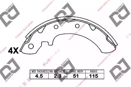 DJ PARTS BS1168